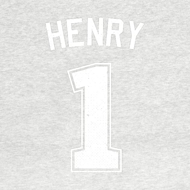 Henry Number One (1) Athletic Sports Jersey by ExtraMedium